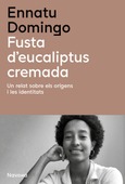 Fusta d'eucaliptus cremada